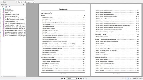 Case Crawler Excavator CX245D SR Service Manual51429494ES 2
