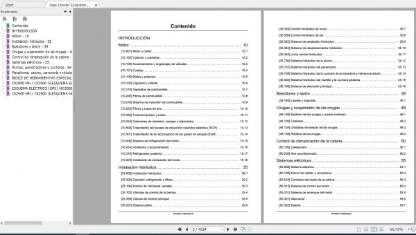 Case Crawler Excavator CX290D Service Manual48155073ES 2