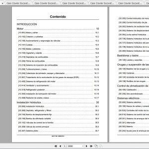 Case Crawler Excavator Cx300C Service Manuales 3