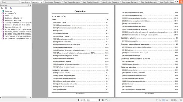 Case Crawler Excavator CX300C Service ManualES 3