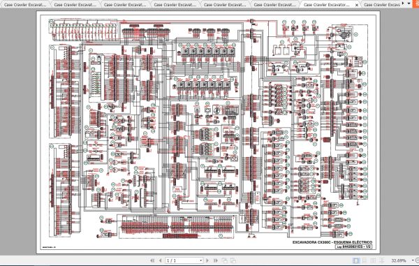Case Crawler Excavator CX300C Service ManualES 4
