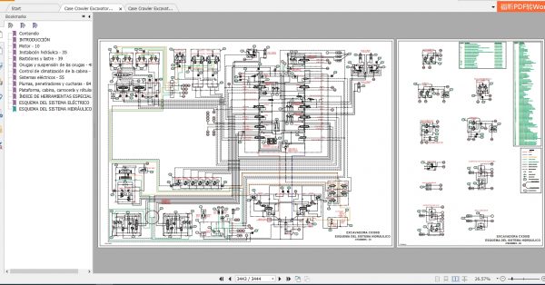 Case Crawler Excavator CX300D Service ManualES 3