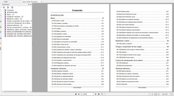 Case Crawler Excavator CX490D CX500D Service Manual47937815ES 2