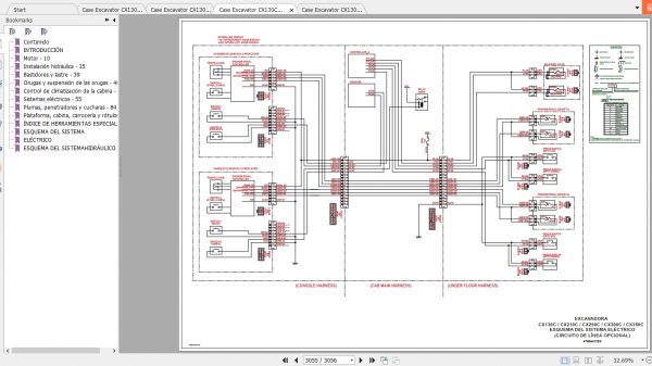 Case Excavator CX130C Service Repair ManualES 4