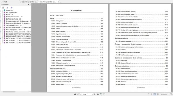 Case Excavator CX130D Service ManualES 2