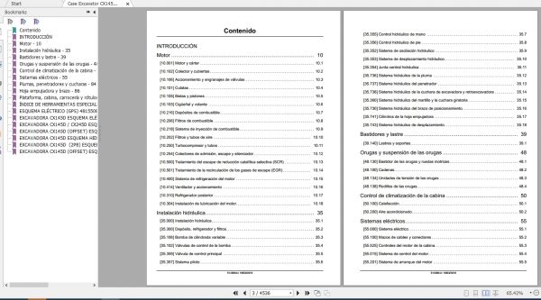 Case Excavator CX145D SR Service Manual51458644ES 2