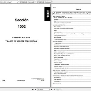 Case Excavator Cx160B Cx180B Service Manual87681406Bes 2