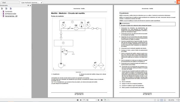 Case Hydraulic Hammer CB 18S27S37S Service ManualES 3