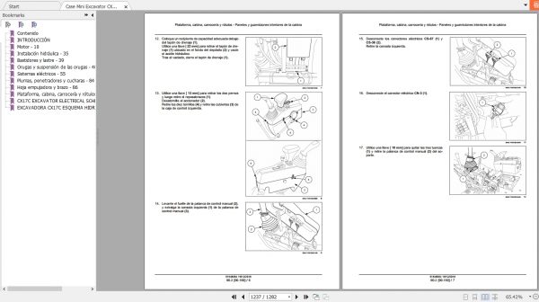 Case Mini Excavator CX17C Service Manual51548684ES 3