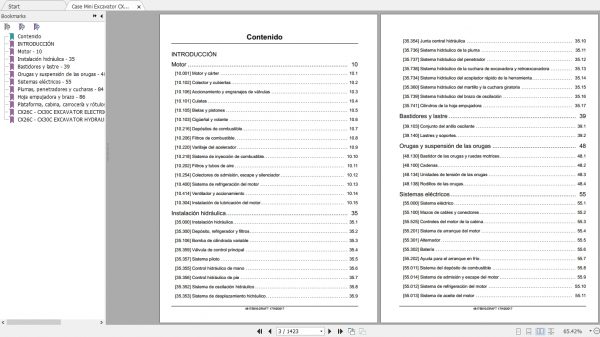 Case Mini Excavator CX30C Service Manual48175010ES 2