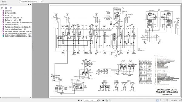 Case Mini Excavator CX33C Service Manual51534158ES 3