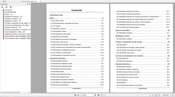 Case Mini Excavator CX57C Service Manual51452090ES 2