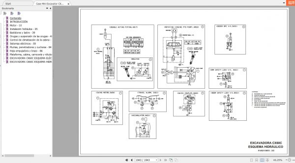 Case Mini Excavator CX60C Service Manual51452130ES 3