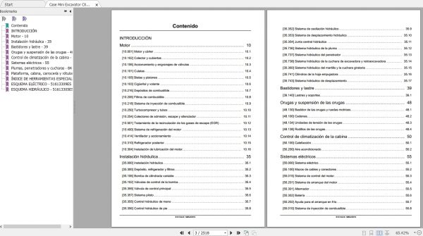 Case Mini Excavator CX75C Service Manual51613426ES 2 1