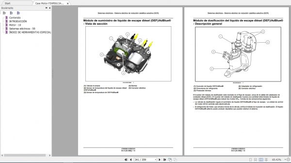 Case Motores Series Engines Service Instrucciones ManualES 6