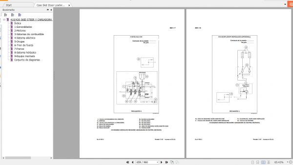 Case Skid Steer Loader 410 420 Repair ManualES 3