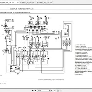 Case Telehanlers Excavator Tx130 30 Tx130 33 Service Manual87755827Es 3