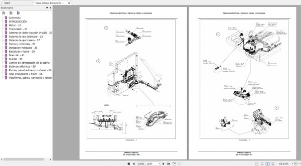 Case Wheel Excavator WX218 Service Manual48005330ES 3
