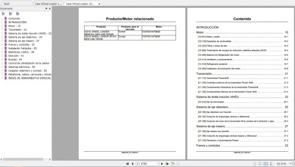 Case Wheel Loader 1021G 1121G Service ManualES 2