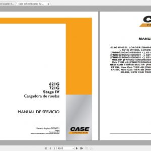 Case Wheel Loader 621G 721G Service ManualES 1