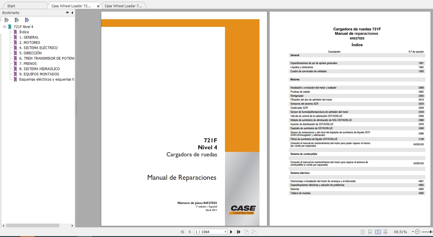 Case Wheel Loader 721F Service Repair ManualES 2