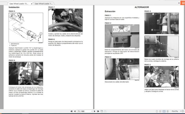 Case Wheel Loader 821E Service Repair ManualES 3