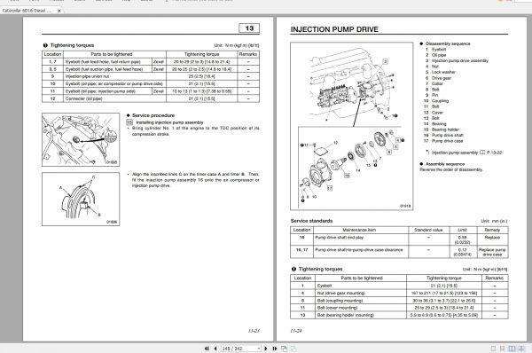 Caterpillar 6D16 Diesel Engine Service Manual99709 68120 3