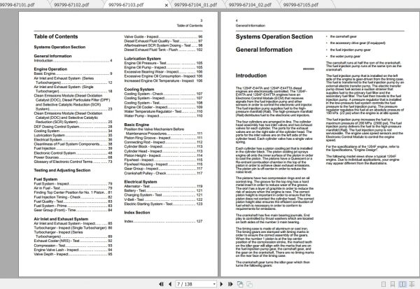 Caterpillar Lift Truck DP150N2 Service Manuals 2