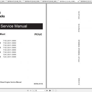 Caterpillar Lift Truck DP150NM1S Service Manuals 1