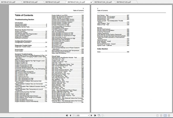 Caterpillar Lift Truck DP160N2 Service Manuals 2