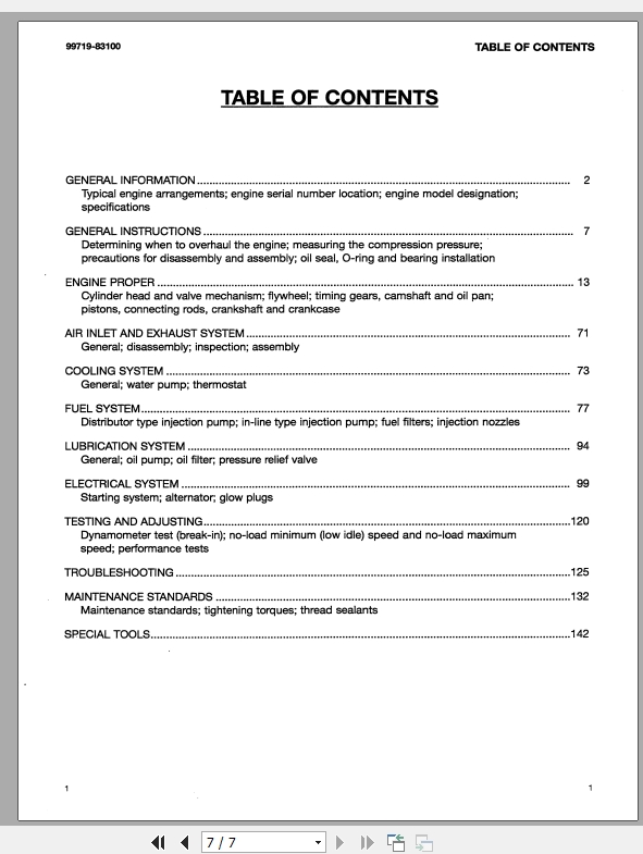 Caterpillar Lift Truck DP18K FC Service Manual 2