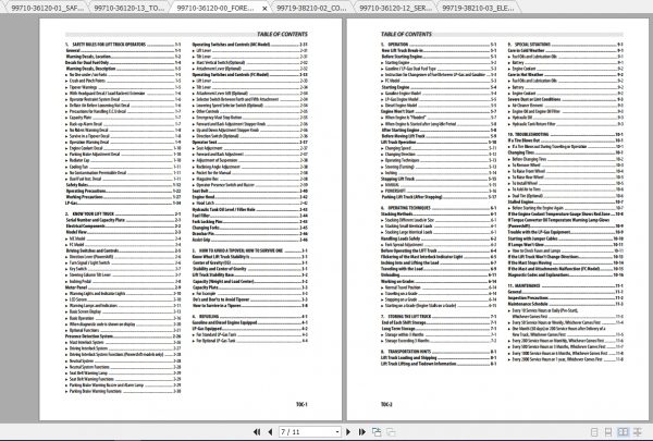 Caterpillar Lift Truck DP20NTS Service Manuals 2