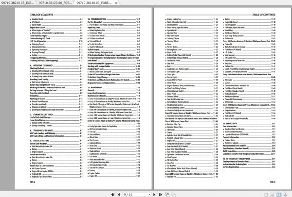 Caterpillar Lift Truck DP20NT Service Manuals 2LgVtB