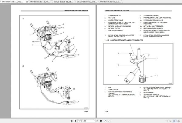 Caterpillar Lift Truck DP30NM Service Manuals 3