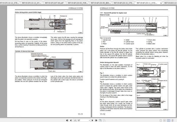 Caterpillar Lift Truck DP35N Service Manuals 3