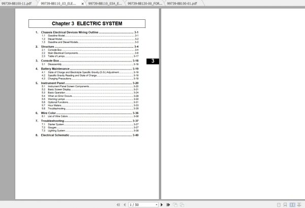 Caterpillar Lift Truck DP45NM1 Service Manuals 2