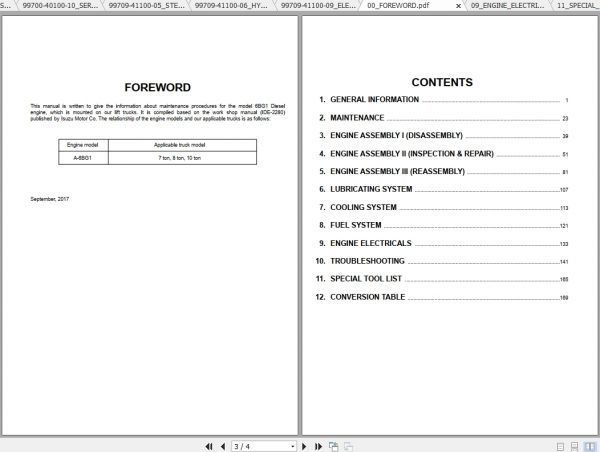 Caterpillar Lift Truck DP70NH Service Manual 2