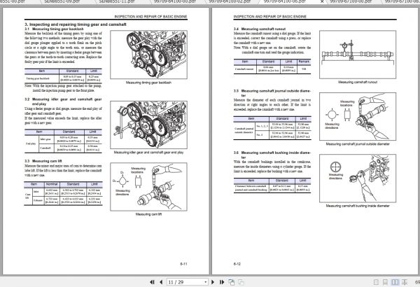 Caterpillar Lift Truck DP70 Service Manuals 3