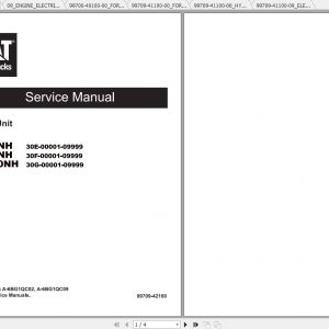 Caterpillar Lift Truck DP80NH Service Manuals 1