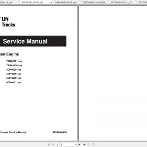 Caterpillar Lift Truck DP90 Service Manuals 2