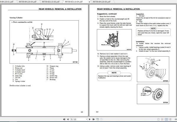Caterpillar Lift Truck EC25KE Service Manuals 3