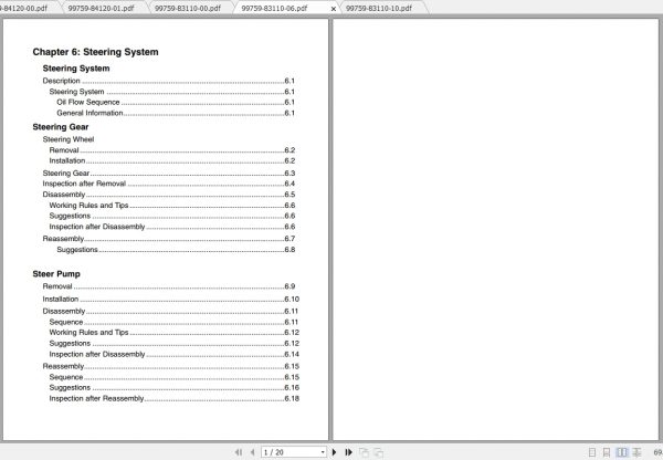 Caterpillar Lift Truck EC25KL Service Manuals 2
