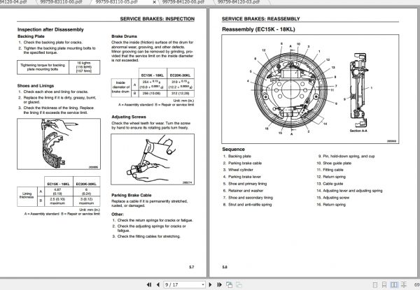Caterpillar Lift Truck EC25K Service Manuals 4