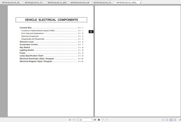 Caterpillar Lift Truck EP12KRT PAC Service Manuals 2