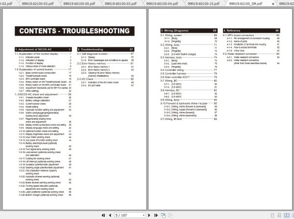 Caterpillar Lift Truck EP13TCA Service Manuals 2