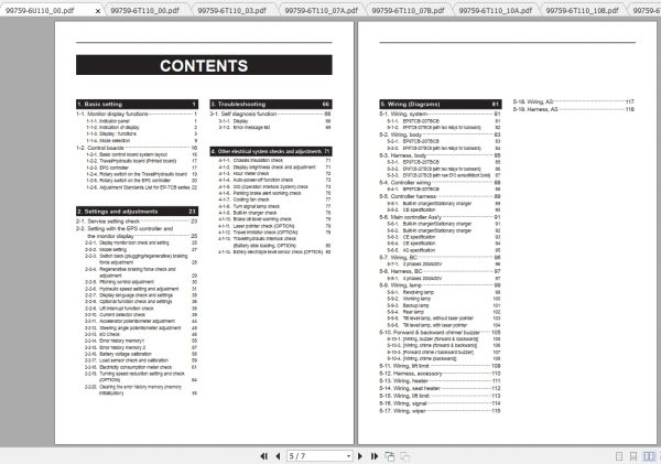 Caterpillar Lift Truck EP13TCB Service Manuals 2
