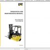 Caterpillar Lift Truck EP14ANT Service Manuals 1