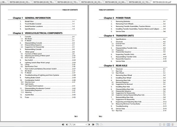 Caterpillar Lift Truck EP15PNT Service Manuals 3