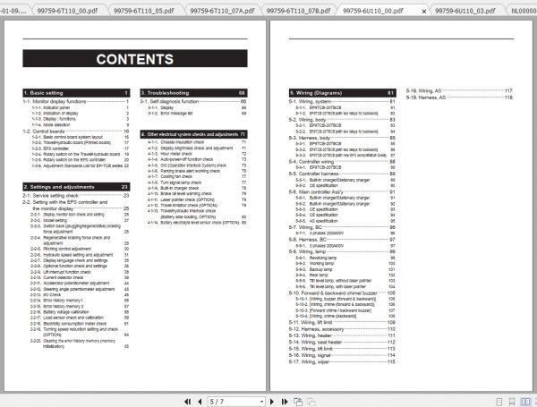 Caterpillar Lift Truck EP15TCB Service Manuals 2