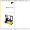 Caterpillar Lift Truck EP16ANT Service Manuals 1 1